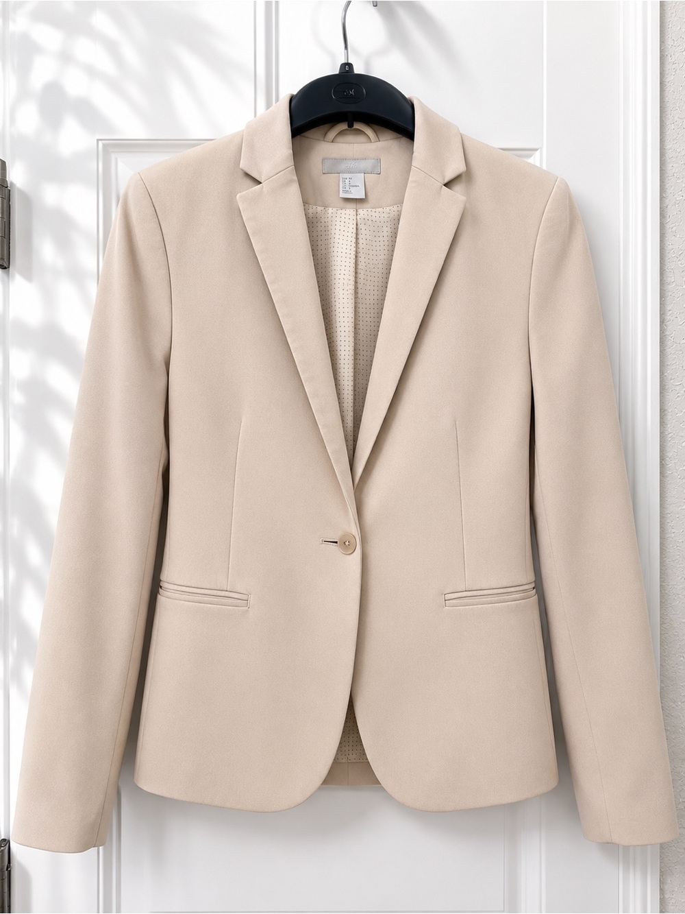 H&M Light Beige Tailored Women's Blazer